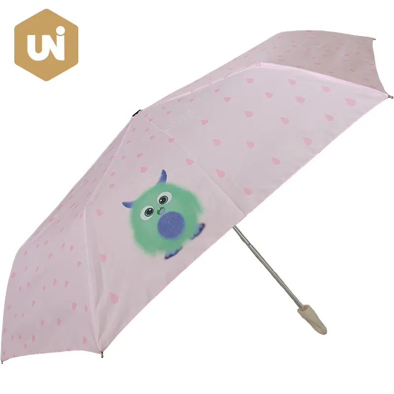 Թեթև և պաշտելի Animal Folding Manual Open Umbrella