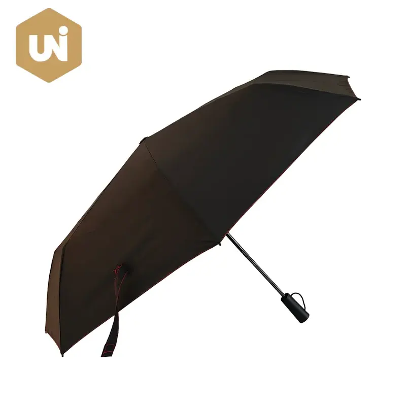 Սև և կարմիր կոնտրաստ գույների ձեռնարկ Open Umbrella