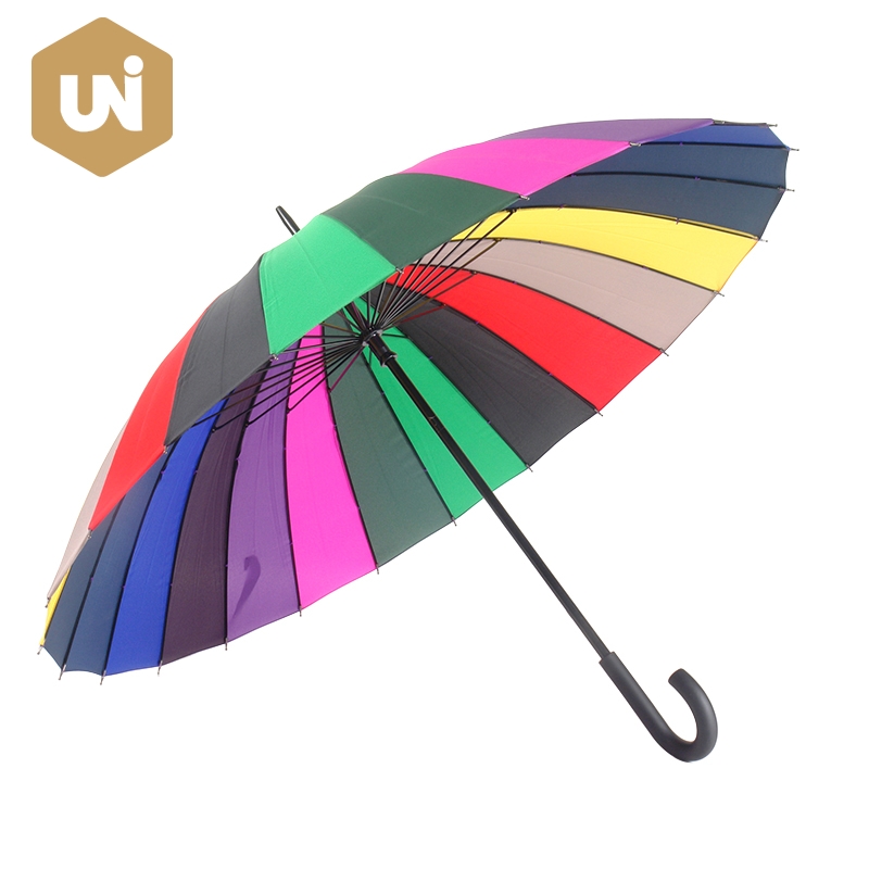 Rainbow չափահաս փայտիկ հովանոց